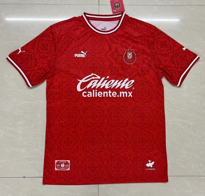 AAA Quality Chivas Guadalajara 2023 200th Anniversary Red